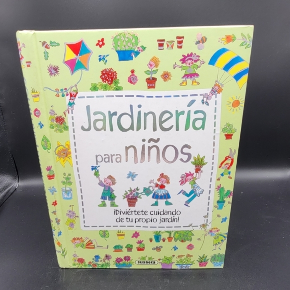Jardineria Para Ninos Spanish Children's Book New - Picture 7 of 7